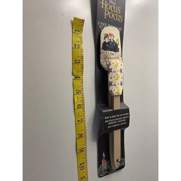 Disney Halloween Hocus Pocus I Am A Sanderson Sister 2 Pk Silicone Spatula Set - Picture 7 of 9